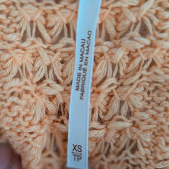 NWT Free People Soda Pop Crochet Knit Top - Picture 8 of 10